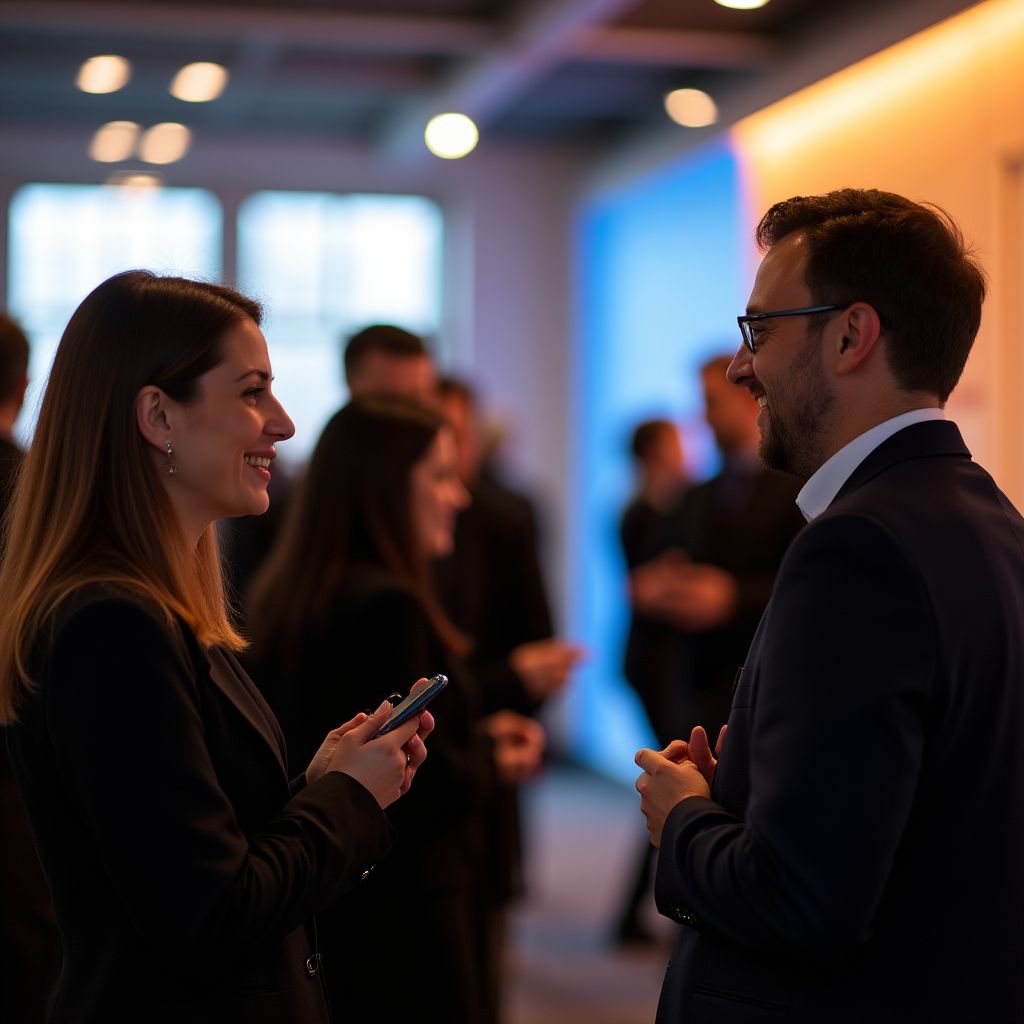 Evento de networking para inversores
